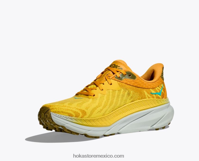 hombres Hoka retador 7 62T0RT493 maracuyá/amarillo dorado