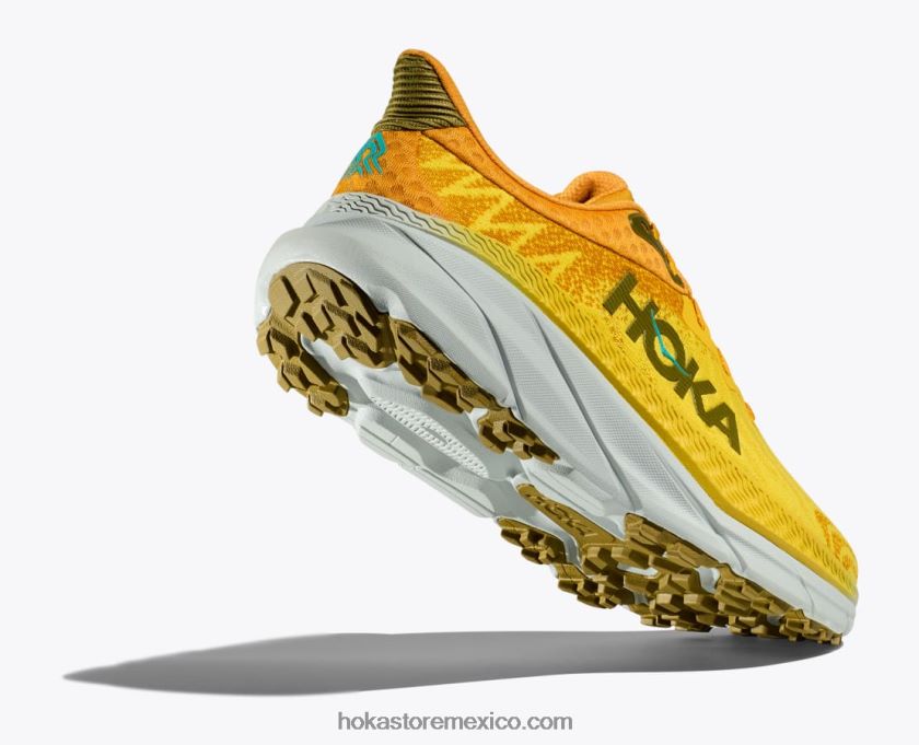 hombres Hoka retador 7 62T0RT493 maracuyá/amarillo dorado