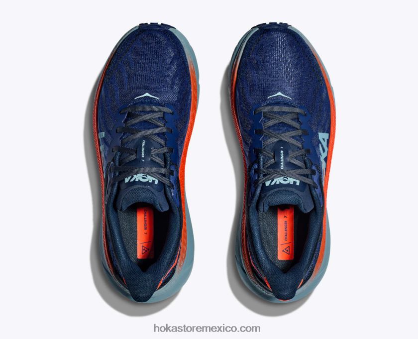 hombres Hoka retador 7 62T0RT494 azul manantial/azul piedra