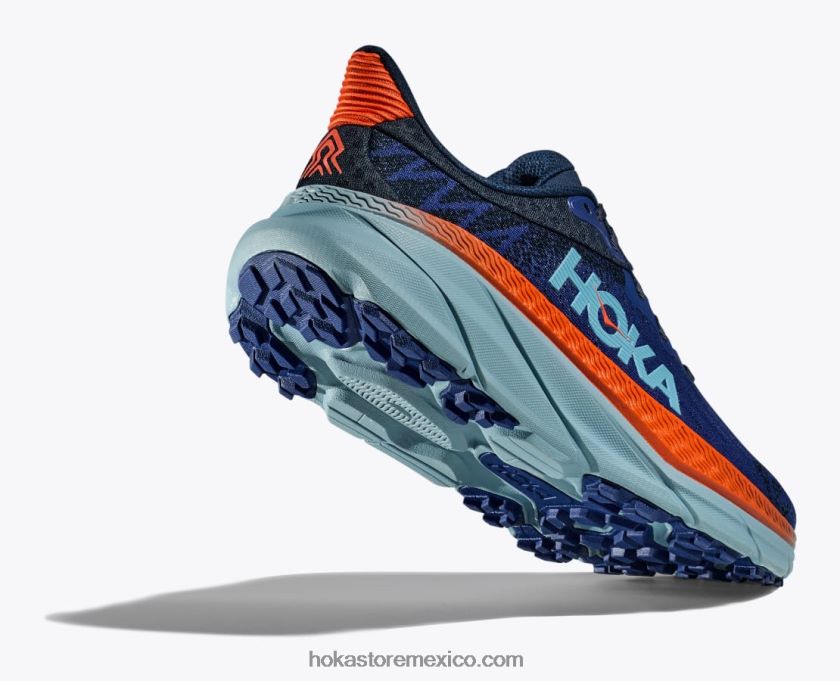 hombres Hoka retador 7 62T0RT494 azul manantial/azul piedra