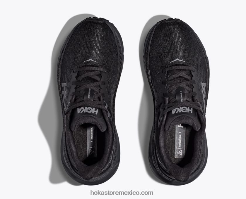 hombres Hoka retador 7 62T0RT496 negro