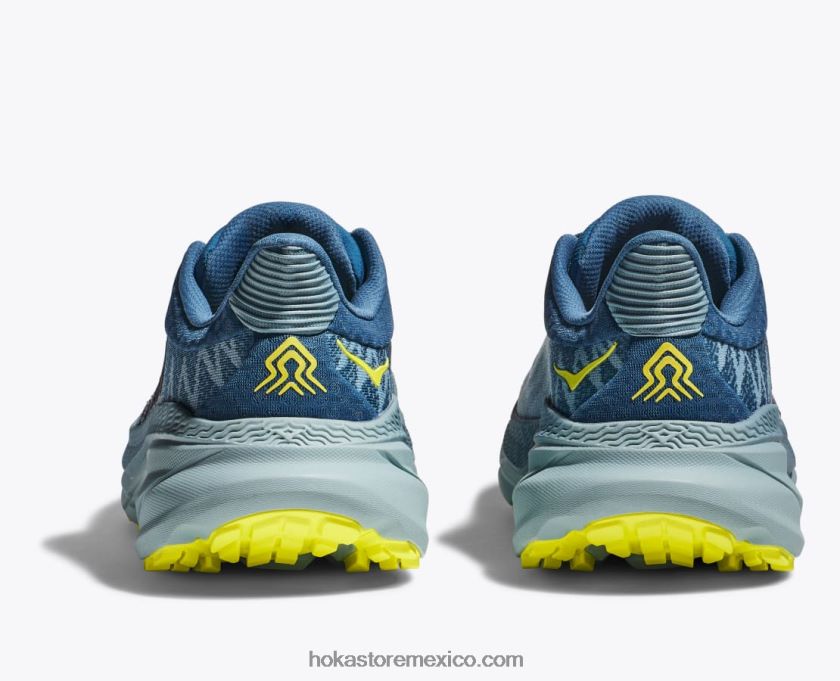 hombres Hoka retador 7 62T0RT497 azul piedra/prímula