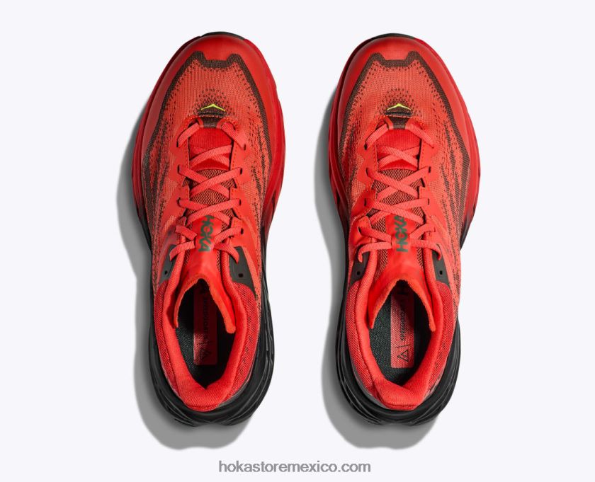 hombres Hoka speedgoat 5 gtx 62T0RT484 fiesta/tomillo