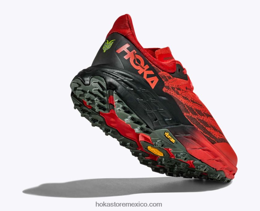 hombres Hoka speedgoat 5 gtx 62T0RT484 fiesta/tomillo