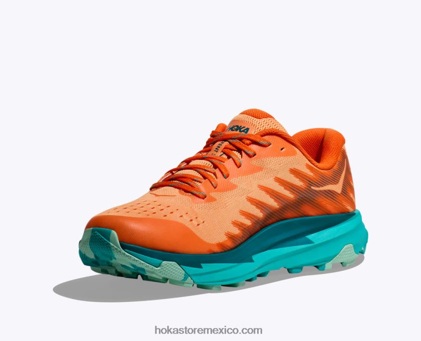 hombres Hoka torrente 3 62T0RT506 imitación naranja/cerámica
