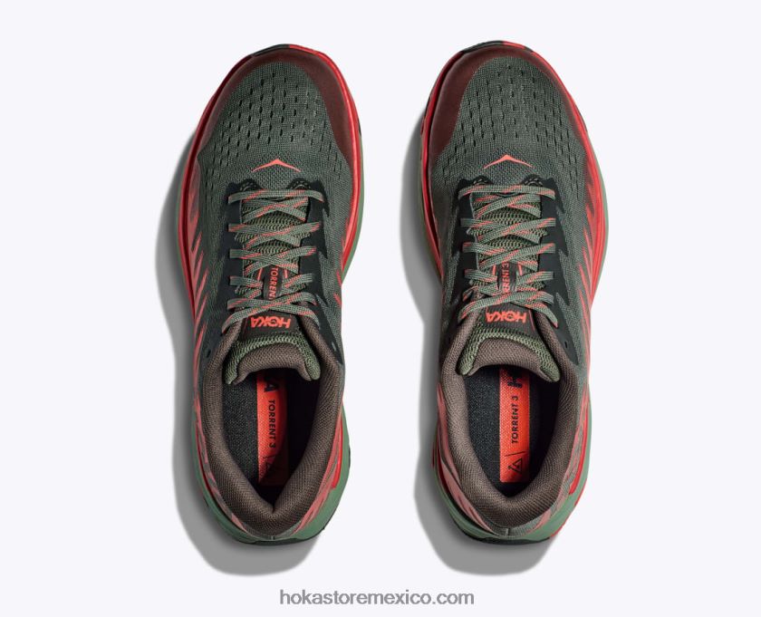 hombres Hoka torrente 3 62T0RT507 tomillo/fiesta