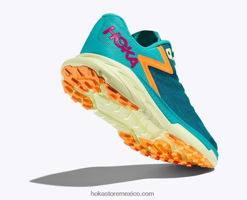 hombres Hoka zinal 62T0RT510 lago profundo/cerámica