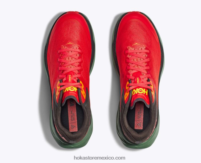 hombres Hoka zinal 62T0RT512 fiesta/oliva negra