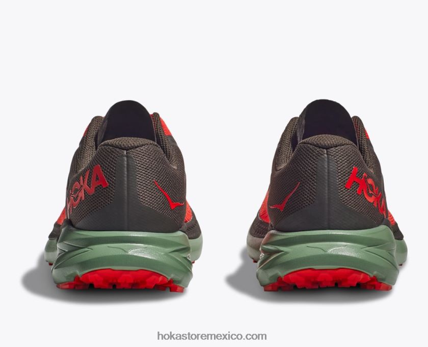 hombres Hoka zinal 62T0RT512 fiesta/oliva negra