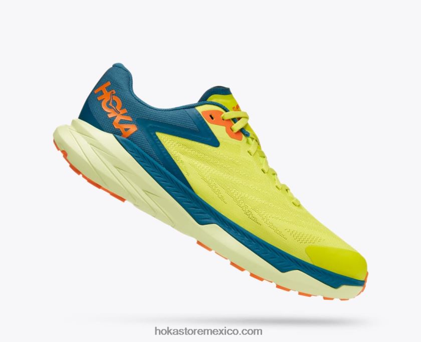 hombres Hoka zinal 62T0RT513 onagra/coral azul
