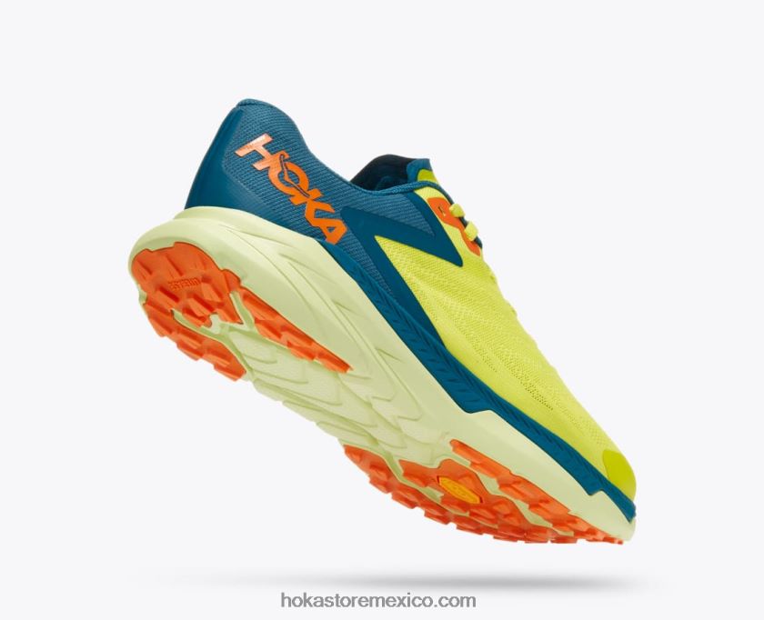 hombres Hoka zinal 62T0RT513 onagra/coral azul