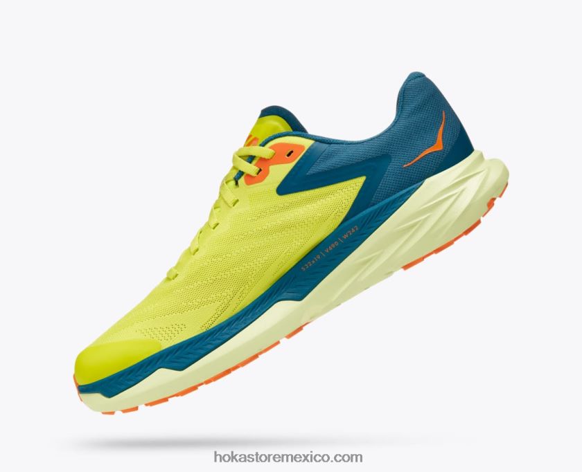 hombres Hoka zinal 62T0RT513 onagra/coral azul