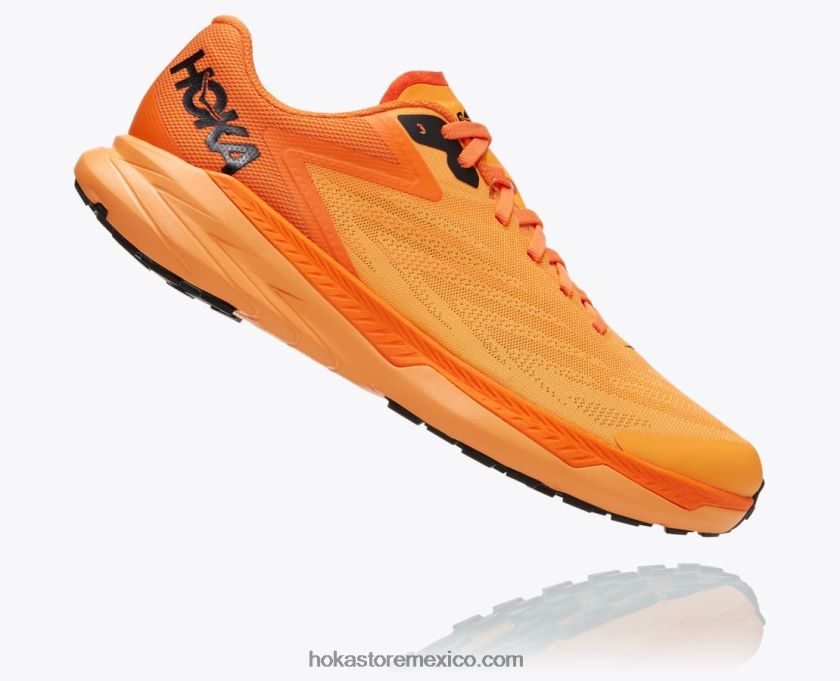 hombres Hoka zinal 62T0RT514 naranja ardiente/naranja caqui