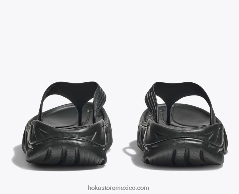 hombres Hoka voltereta de recuperación ora 62T0RT562 negro/gris gaviota oscuro