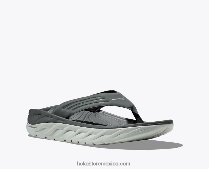 hombres Hoka voltereta de recuperación ora 62T0RT563 verde balsamo/mercurio