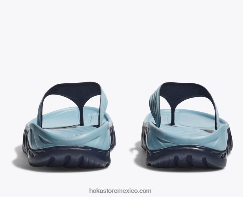 hombres Hoka voltereta de recuperación ora 62T0RT564 piedra azul/espacio exterior