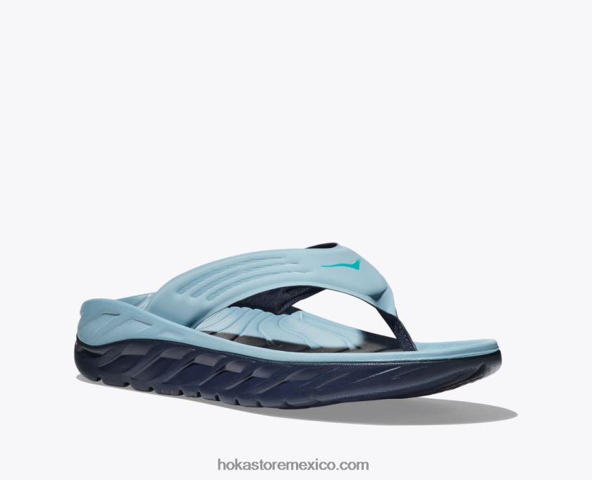 hombres Hoka voltereta de recuperación ora 62T0RT564 piedra azul/espacio exterior