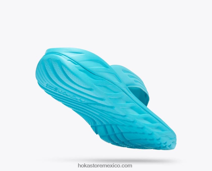 hombres Hoka voltereta de recuperación ora 62T0RT566 azul marino/azul mandón