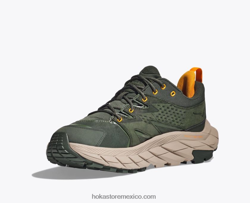hombres Hoka anacapa baja gtx 62T0RT540 bolso de lona/amarillo radiante