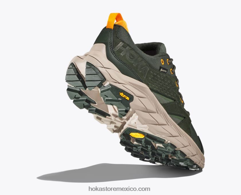 hombres Hoka anacapa baja gtx 62T0RT540 bolso de lona/amarillo radiante