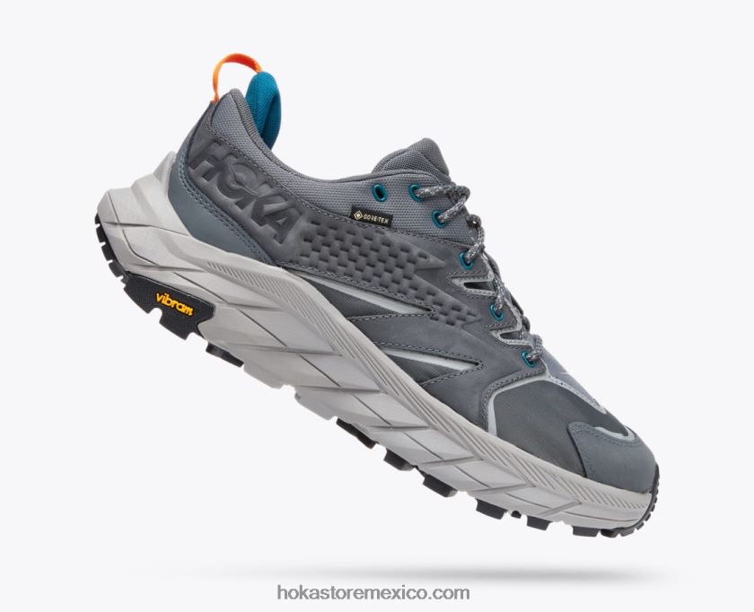 hombres Hoka anacapa baja gtx 62T0RT541 Castlerock/piel de tiburón