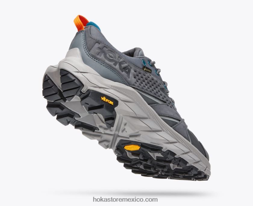 hombres Hoka anacapa baja gtx 62T0RT541 Castlerock/piel de tiburón