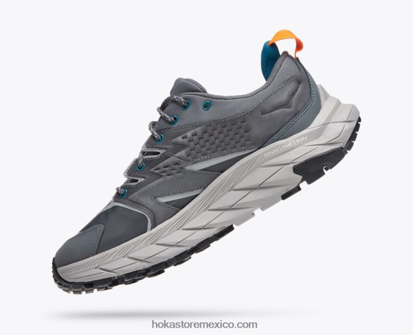 hombres Hoka anacapa baja gtx 62T0RT541 Castlerock/piel de tiburón