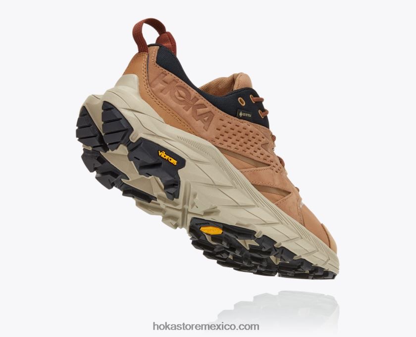 hombres Hoka anacapa baja gtx 62T0RT543 ojo de tigre/negro