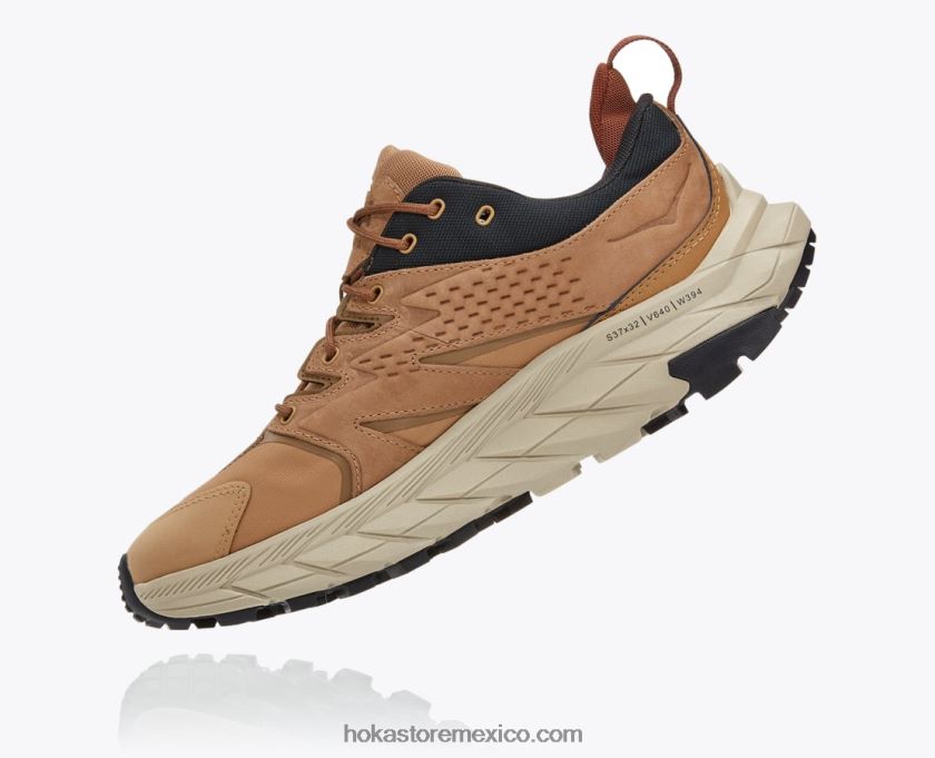 hombres Hoka anacapa baja gtx 62T0RT543 ojo de tigre/negro