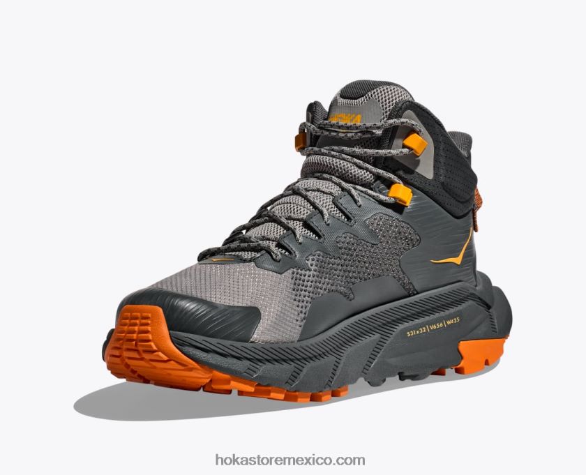 hombres Hoka código de seguimiento gtx 62T0RT523 Castlerock/naranja caqui
