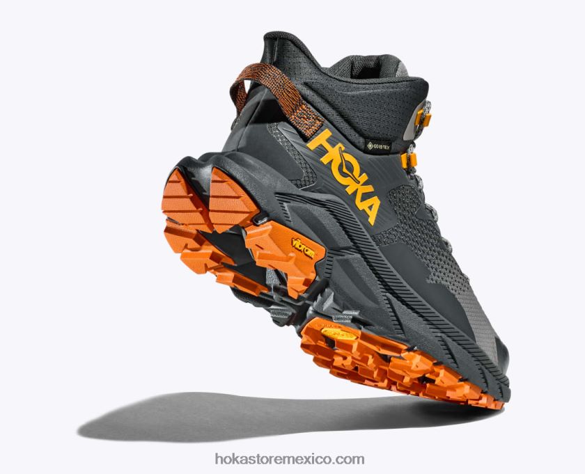 hombres Hoka código de seguimiento gtx 62T0RT523 Castlerock/naranja caqui