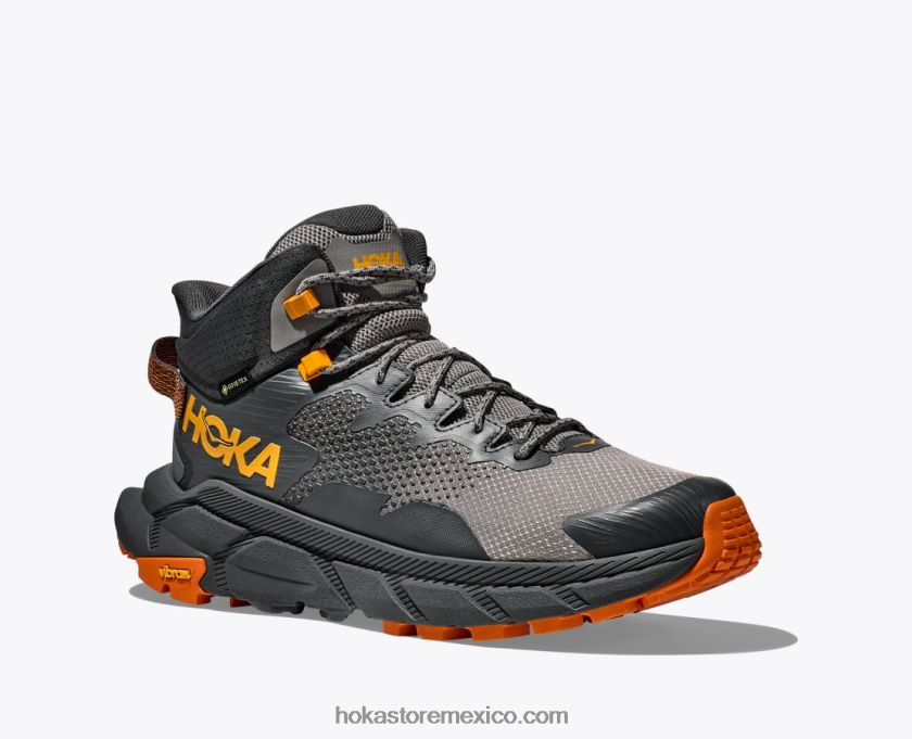 hombres Hoka código de seguimiento gtx 62T0RT523 Castlerock/naranja caqui