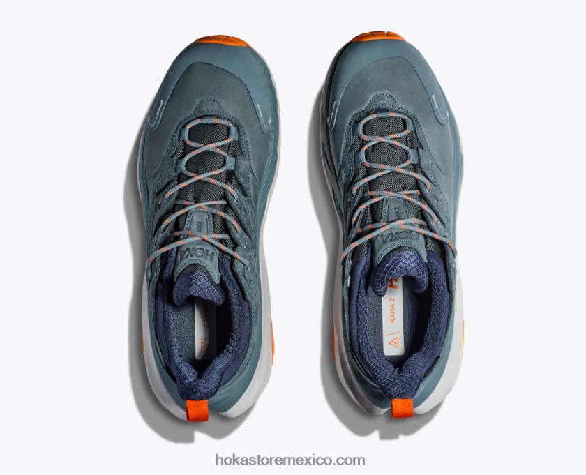 hombres Hoka kaha 2 baja gtx 62T0RT550 duende azul/niebla del puerto