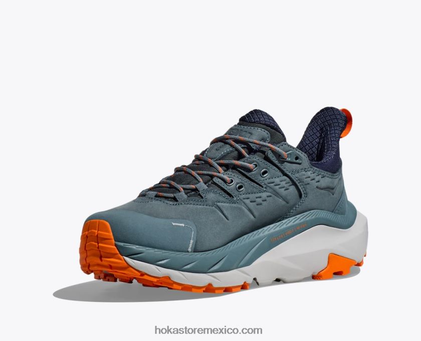 hombres Hoka kaha 2 baja gtx 62T0RT550 duende azul/niebla del puerto