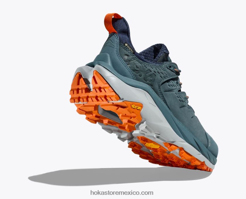 hombres Hoka kaha 2 baja gtx 62T0RT550 duende azul/niebla del puerto