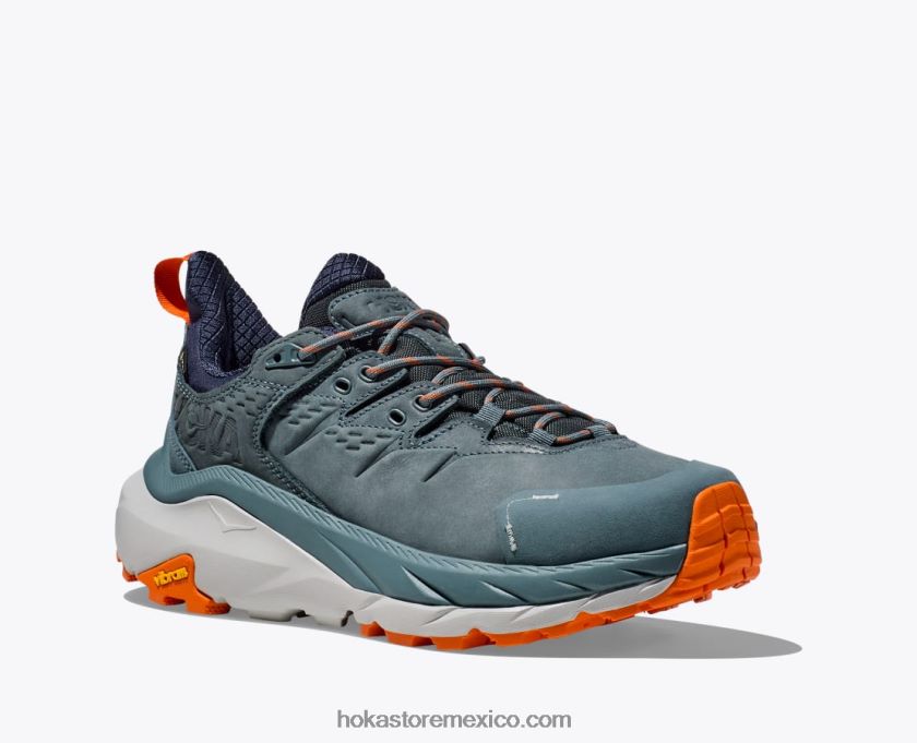 hombres Hoka kaha 2 baja gtx 62T0RT550 duende azul/niebla del puerto