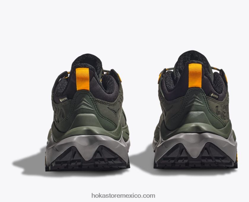 hombres Hoka kaha 2 baja gtx 62T0RT552 tomillo/amarillo radiante