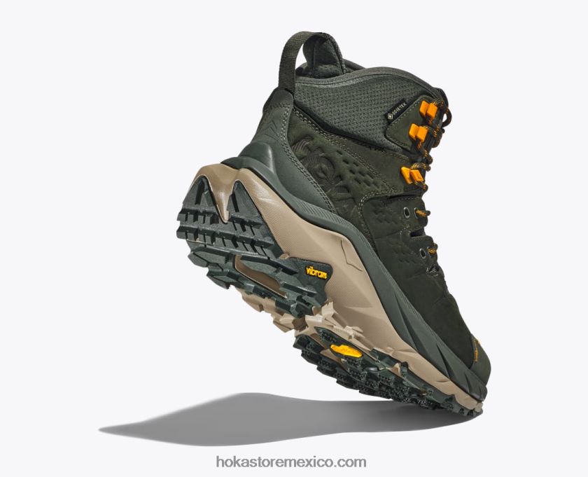 hombres Hoka kaha 2 gtx 62T0RT548 bolso de lona/amarillo radiante