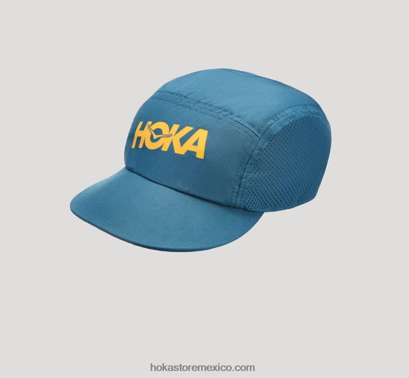 mujer Hoka gorra de vuelo 62T0RT403 coral azul