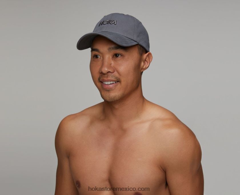 mujer Hoka sombrero informal 62T0RT408 gris oscuro