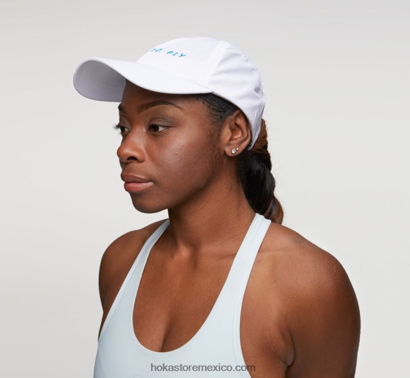 mujer Hoka sombrero todo el día 62T0RT407 blanco/azul diva