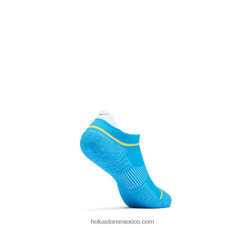 mujer Hoka calcetín de carrera invisible 62T0RT379 azul diva/cítrico