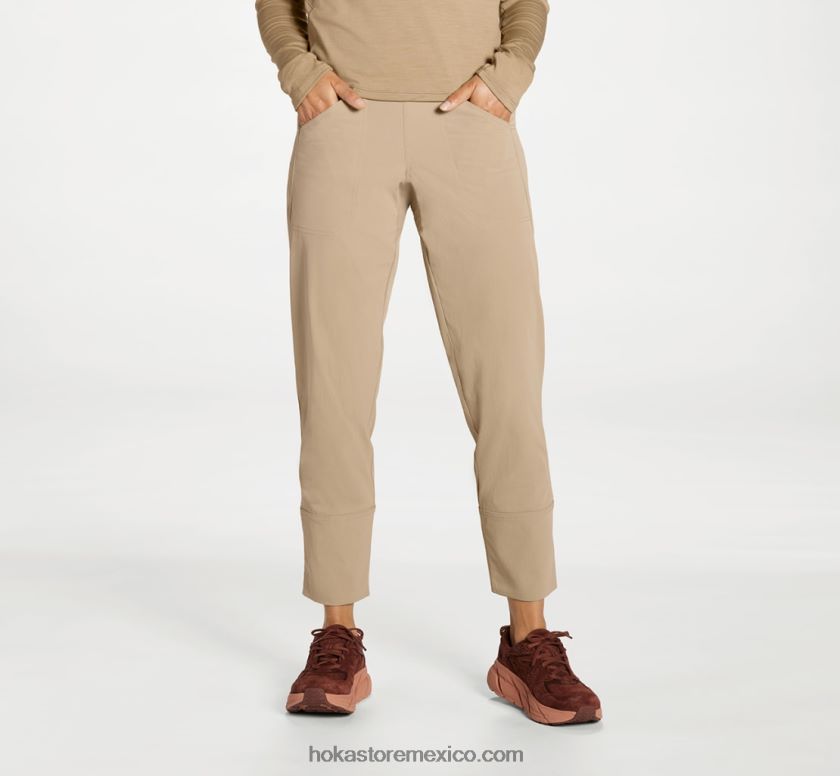mujer Hoka pantalón de transporte 62T0RT360 duna