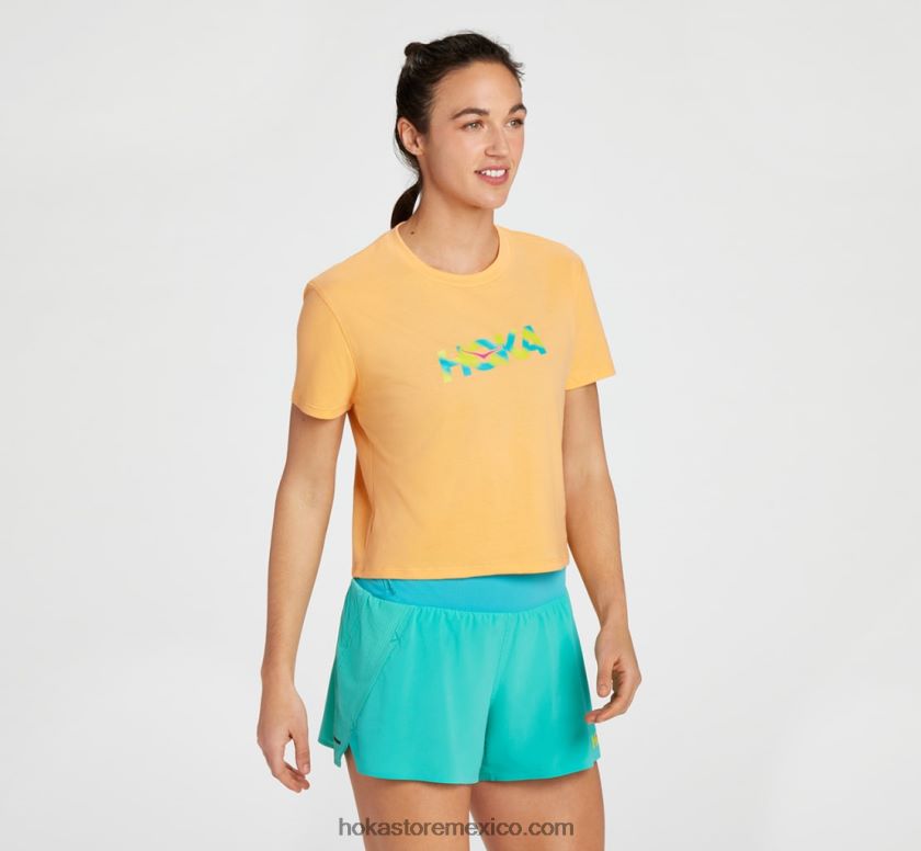 mujer Hoka camiseta todo el día 62T0RT317 añil