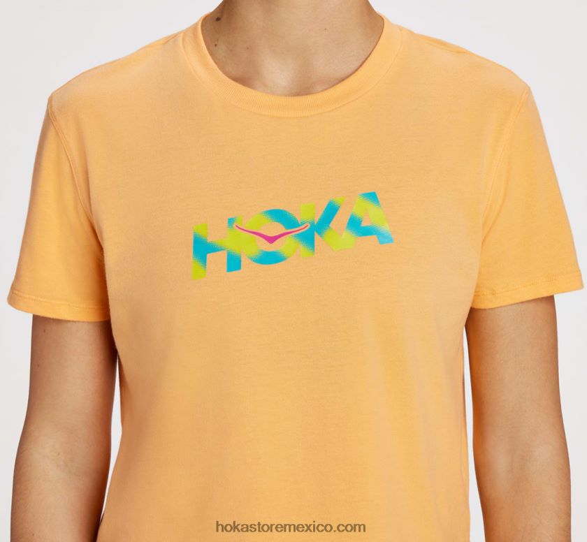 mujer Hoka camiseta todo el día 62T0RT317 añil
