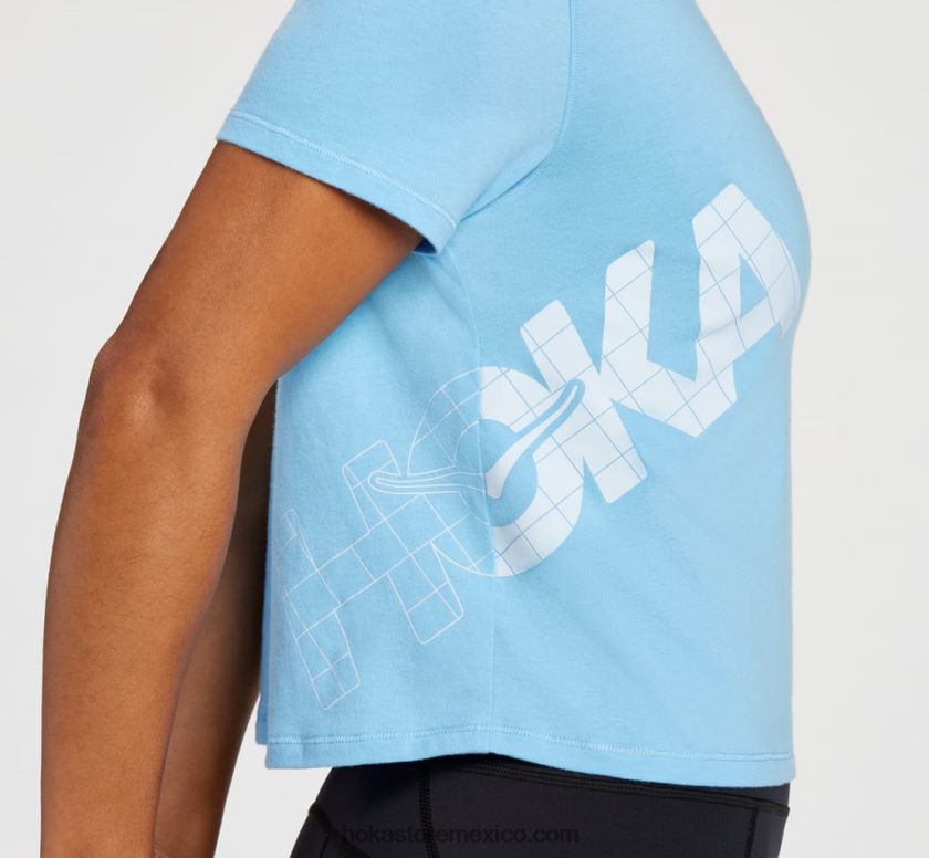 mujer Hoka camiseta todo el día 62T0RT343 todos a bordo