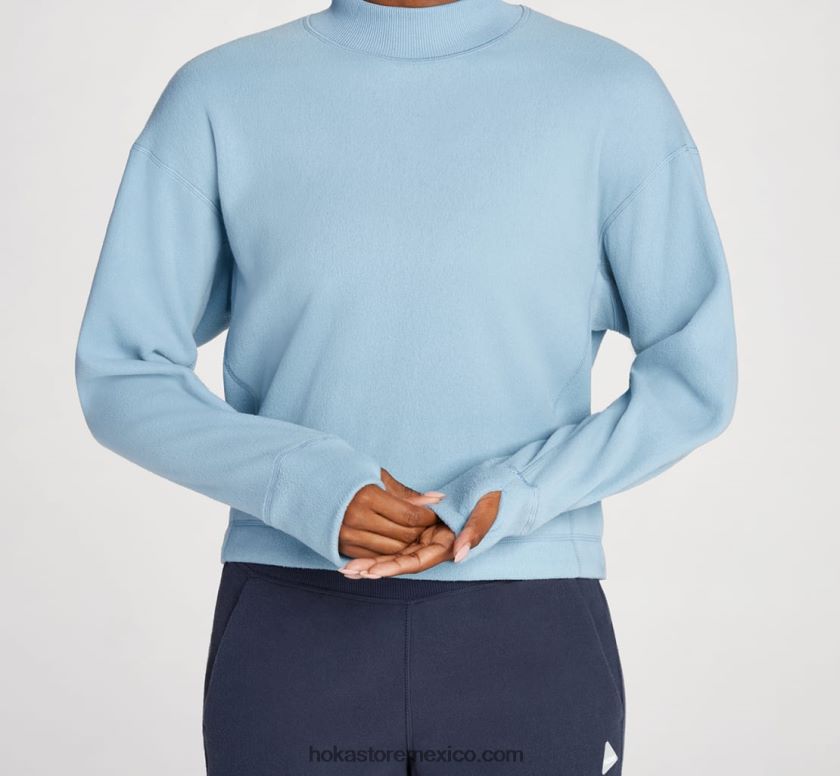 mujer Hoka tripulación de lana 62T0RT349 manantial de montaña
