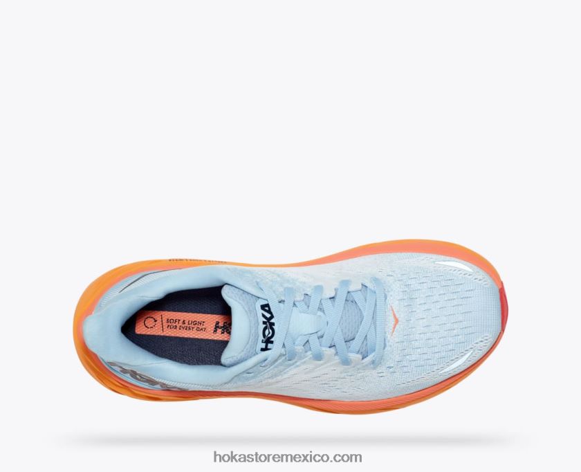 mujer Hoka 8 62T0RT221 ponche de huevo/arenas movedizas