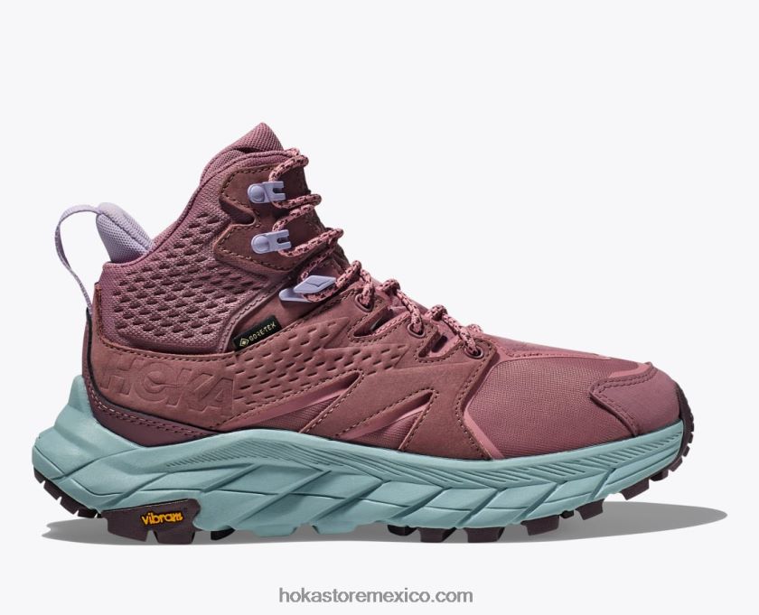 mujer Hoka anacapa mid gtx 62T0RT212 nutria/negro