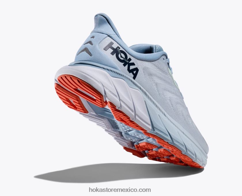 mujer Hoka arahi 6 62T0RT254 aire libre/niebla azul